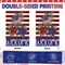 Patriotic 4th of July Garden Flag 12x18 Inch Double Sided Memorial Day Garden Flag